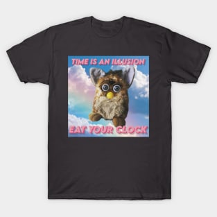 Time Is An Illusion - Sky Furby T-Shirt